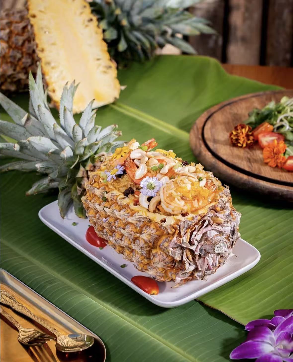 Fried Rice with Pineapple